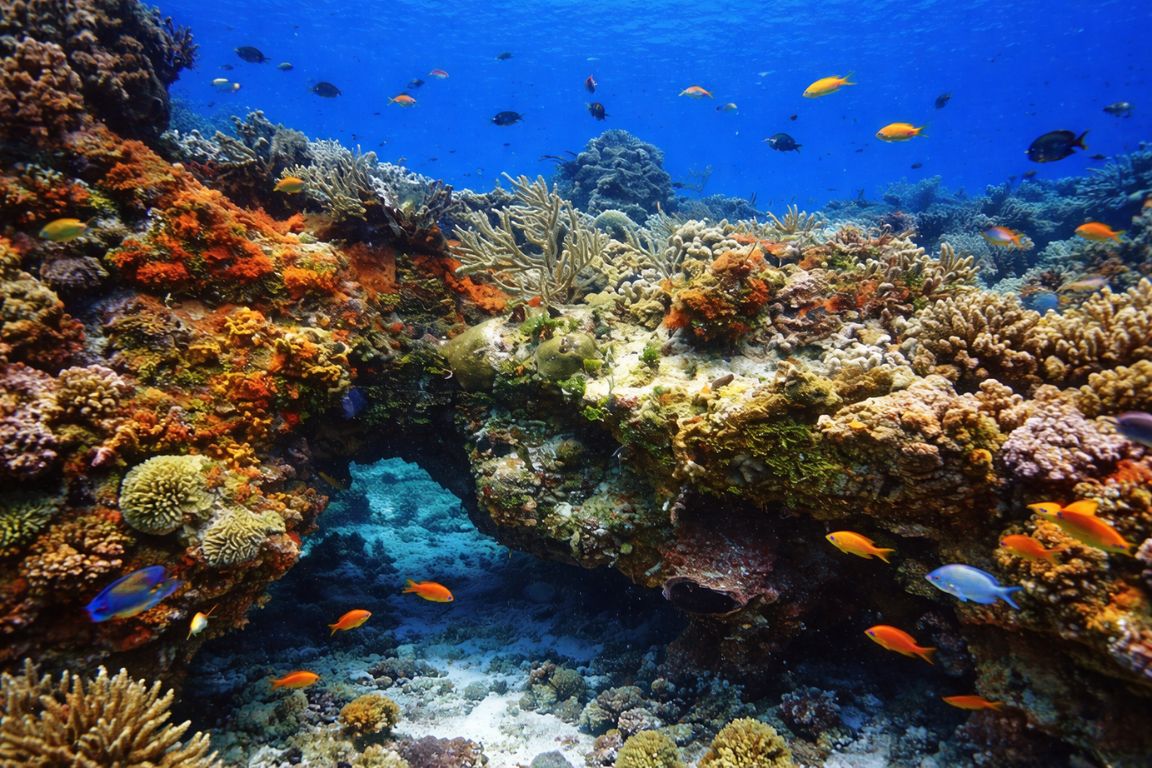 Palancar Gardens bei einer Schnorcheltour in Cozumel