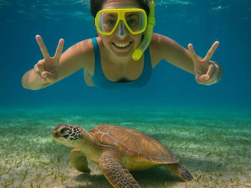 Private El Cielo Snorkel Tour in Cozumel (Boat, Food, Drinks & Beach)